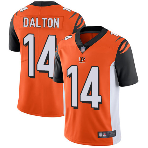 Cincinnati Bengals Limited Orange Men Andy Dalton Alternate Jersey NFL Footballl #14 Vapor Untouchable